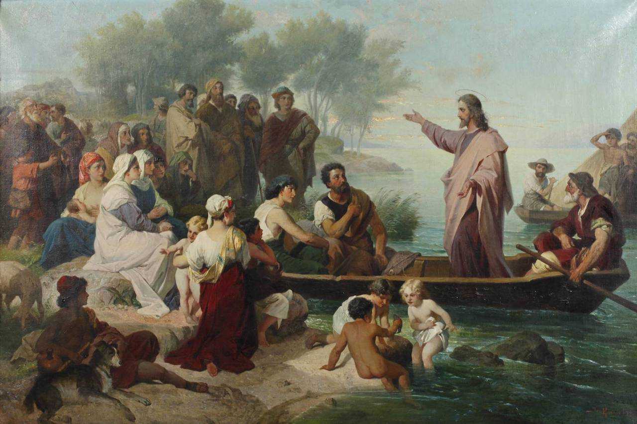 Jesus Preaching at the Sea of Galilee